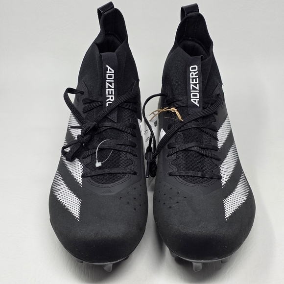 Adidas Adizero Impact + Plus Football Cleats ID1828 Core Black Mens Size 12 New main image 4